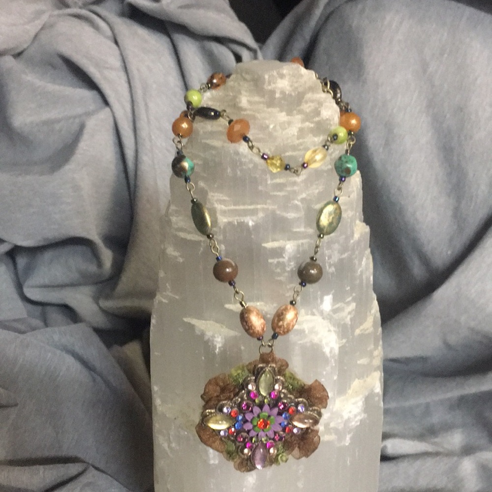 Necklace Bedazzled with beads
